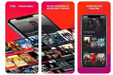 Бесплатное приложение для просмотра фильмов Tubi