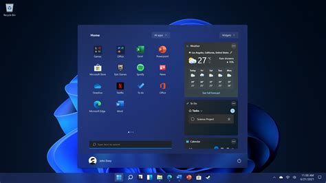 Где найти виджеты в Windows 11