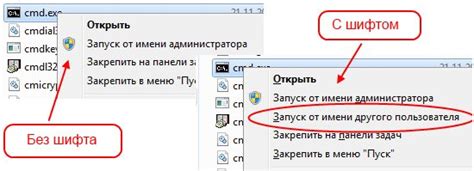 Дополнительные функции правой кнопки мыши