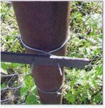 Закрепление сетки