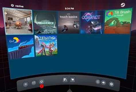 Запускаем SteamVR через Revive
