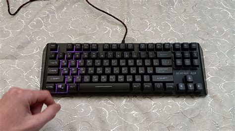 Изменение режимов подсветки