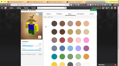 Изменение цвета кожи в Roblox через кодирование