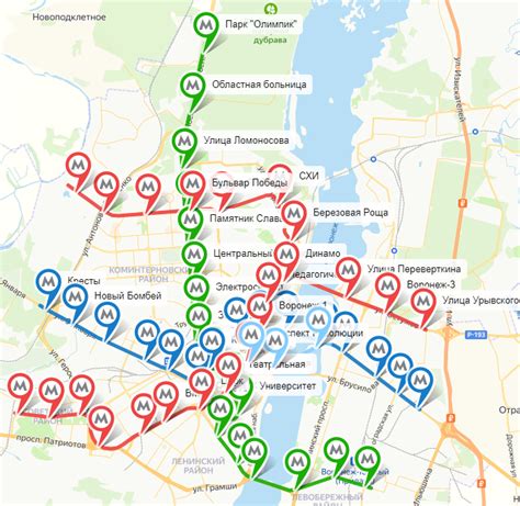 Интерактивная карта города