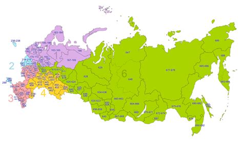 Использование почтовых индексов в других странах