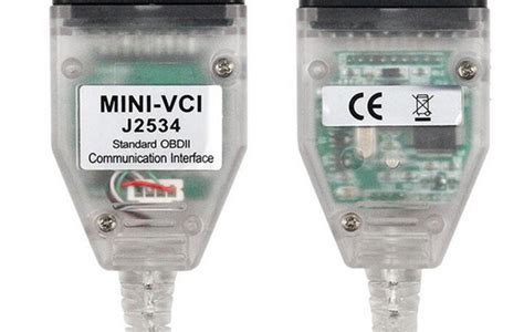 Использование mini vci j2534