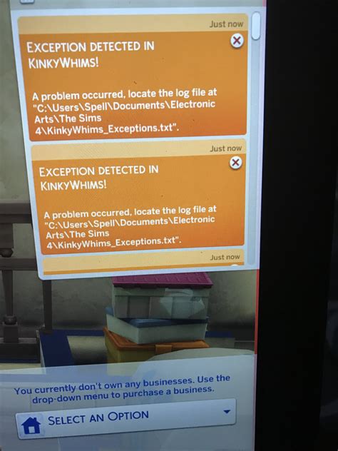 Исправляем ошибку Kinky Whims