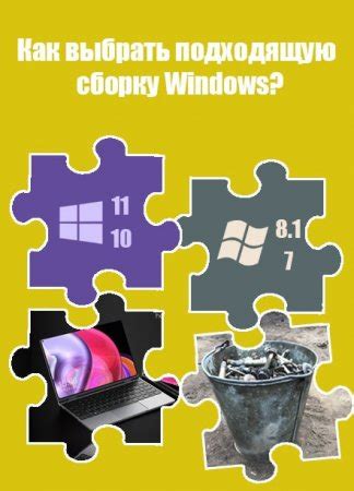 Как выбрать подходящую сборку Windows 10 для себя