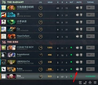 Как выдать мут в Dota 1
