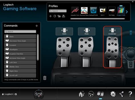 Как настроить руль Logitech G29