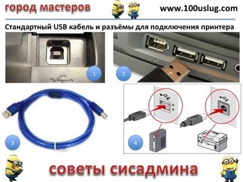Как подключить принтер через сетевой кабель Ethernet