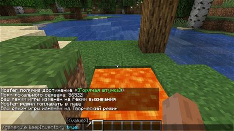 Как сохранить вещи на долгое время в Minecraft