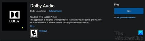 Как установить Dolby Audio на Windows 11/10: подробная инструкция