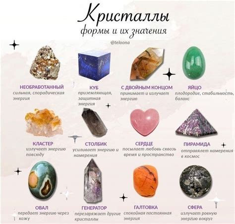 Кристаллы на Земле: виды и свойства