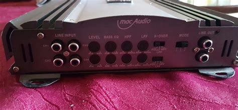 Назначение усилителя Mac Audio MPX 4000