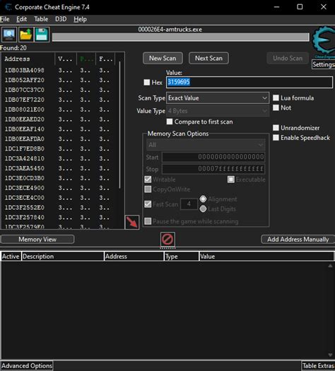 Накрутка денег через Cheat Engine