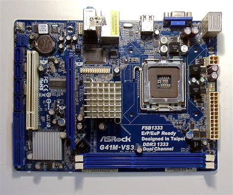 Обзор материнской платы ASRock G41M-VS3