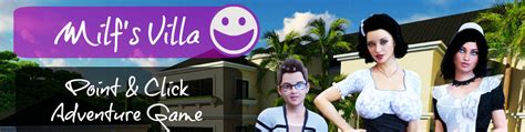 Общение с персонажами в игре Milfs Villa