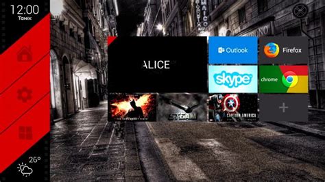 Описание лаунчера Alice UX