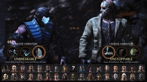 Основная информация о процессе открытия персонажей в Mortal Kombat XL