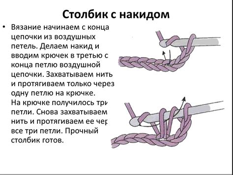 Основы вязания крючком