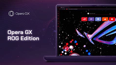 Особенности и функционал Opera GX и Opera