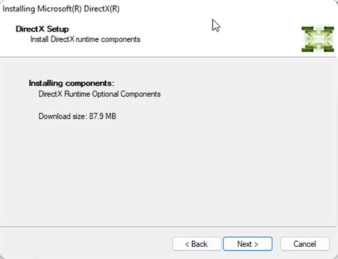 Отключите или установите DirectX
