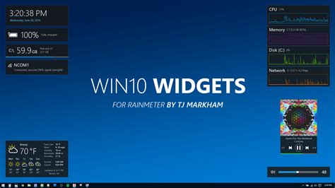 Откройте Win10 widgets