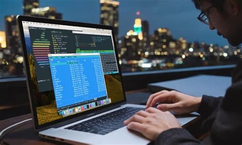 Открытие терминала на Mac OS