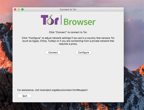Подключение к Tor с помощью VPN