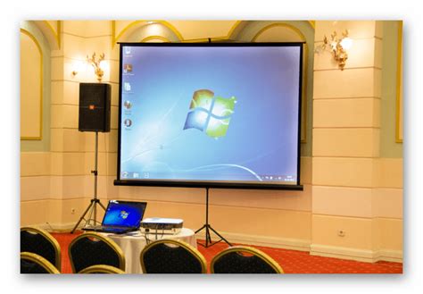 Подключение Windows 10 к проектору