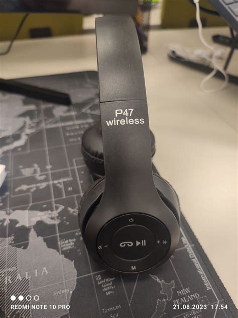 Поиск радиостанций на P47 wireless наушниках