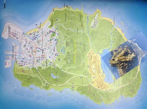 Полная карта GTA 5: удобный гид по игровому миру