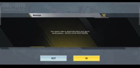 Причины возникновения ошибки 15035 в Call of Duty Mobile
