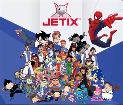 Разнообразие классических мультфильмов на Jetix