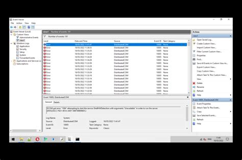 Решение проблемы ошибки 1084 DCOM с помощью службы Component Services