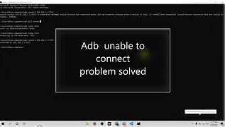 Решение проблем при использовании adb на Windows 10