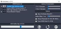 Скачайте asio4all v2 и установите