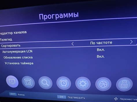 Сортировка каналов по предпочтению