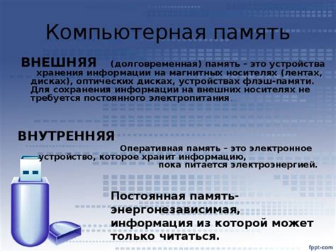 Сохранения на внешних устройствах