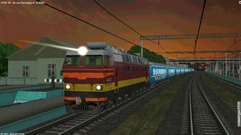 Тестирование поезда в ZDSimulator