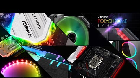 Установка и запуск Asrock Polychrome Sync