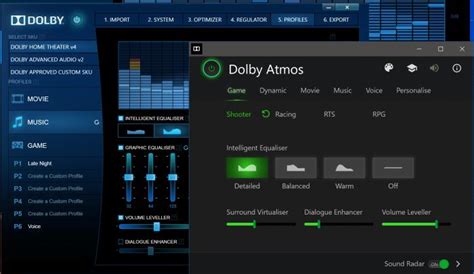 Установка Dolby Atmos на Windows 10