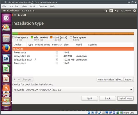 Установка Linux на внешний жесткий диск
