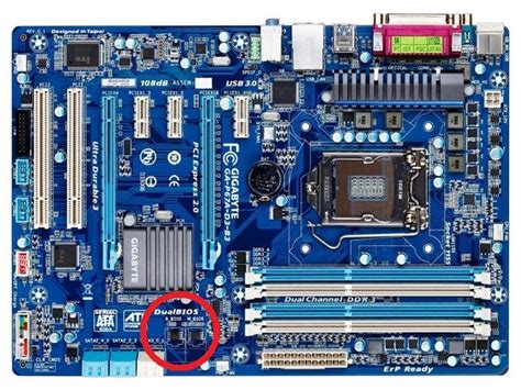 Шаги по доступу к BIOS на плате Gigabyte