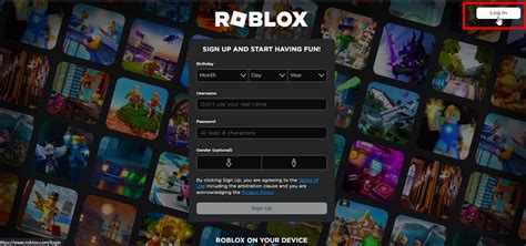 Шаг 1: Зарегистрируйте аккаунт в Roblox Studio