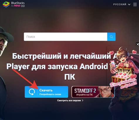 Шаг 2: Установка Bluestacks