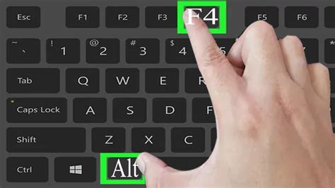 Alt + F4
