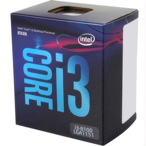 Intel Core i3-8100: мощный и стабильный процессор
