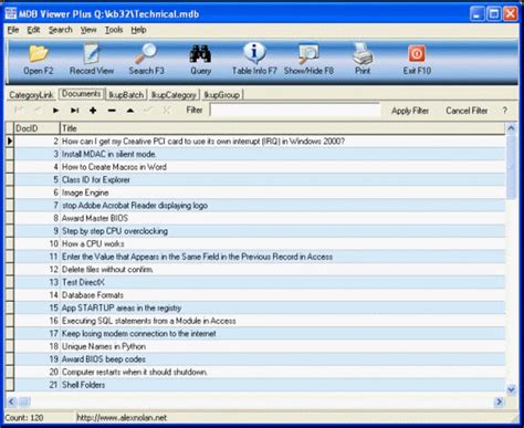 MDB Viewer Plus: лучшая программа для просмотра файлов MDB